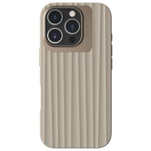 Nudient Bold MagSafe Case Apple iPhone 16 Pro Linen Beige