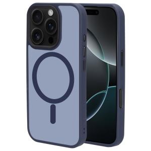 Mobiparts Hardcover Apple iPhone 16 Pro Satin Blue (Magsafe Compatible)