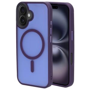 Mobiparts Hardcover Apple iPhone 16 Satin Purple (Magsafe Compatible)