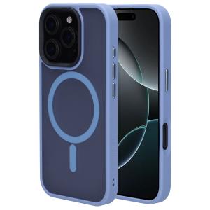 Mobiparts Hardcover Apple iPhone 16 Pro Satin Light Blue(Magsafe Compatible)