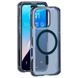 SoSkild Apple iPhone 16 Pro Defend Case Magnetic Ring Smokey Grey