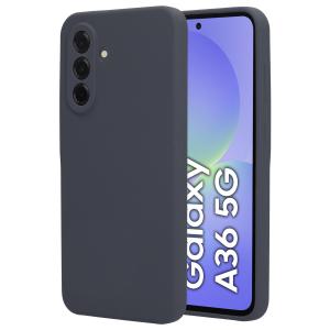 Mobiparts Silicone Cover Samsung Galaxy A36 Urban Grey