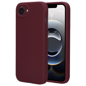 Mobiparts Silicone Cover Apple iPhone 16e Plum Red