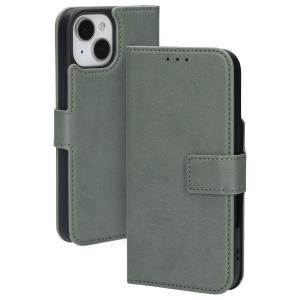 Mobiparts Classic Wallet Case Apple iPhone 15 Stone Green