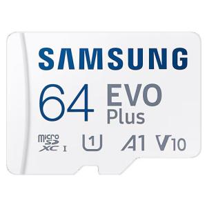 Samsung MicroSD EVO Plus (2024) 64GB + Adapter (160MB/s Class 10)
