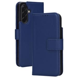 Mobiparts Leather Wallet Case Samsung Galaxy A36 Blue