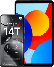 Xiaomi 14T Black + Redmi pad SE